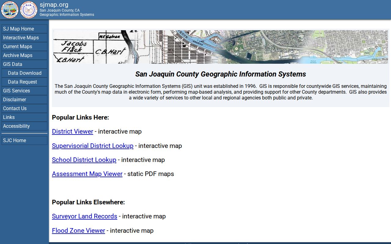 Manteca street directory GIS parcel viewer