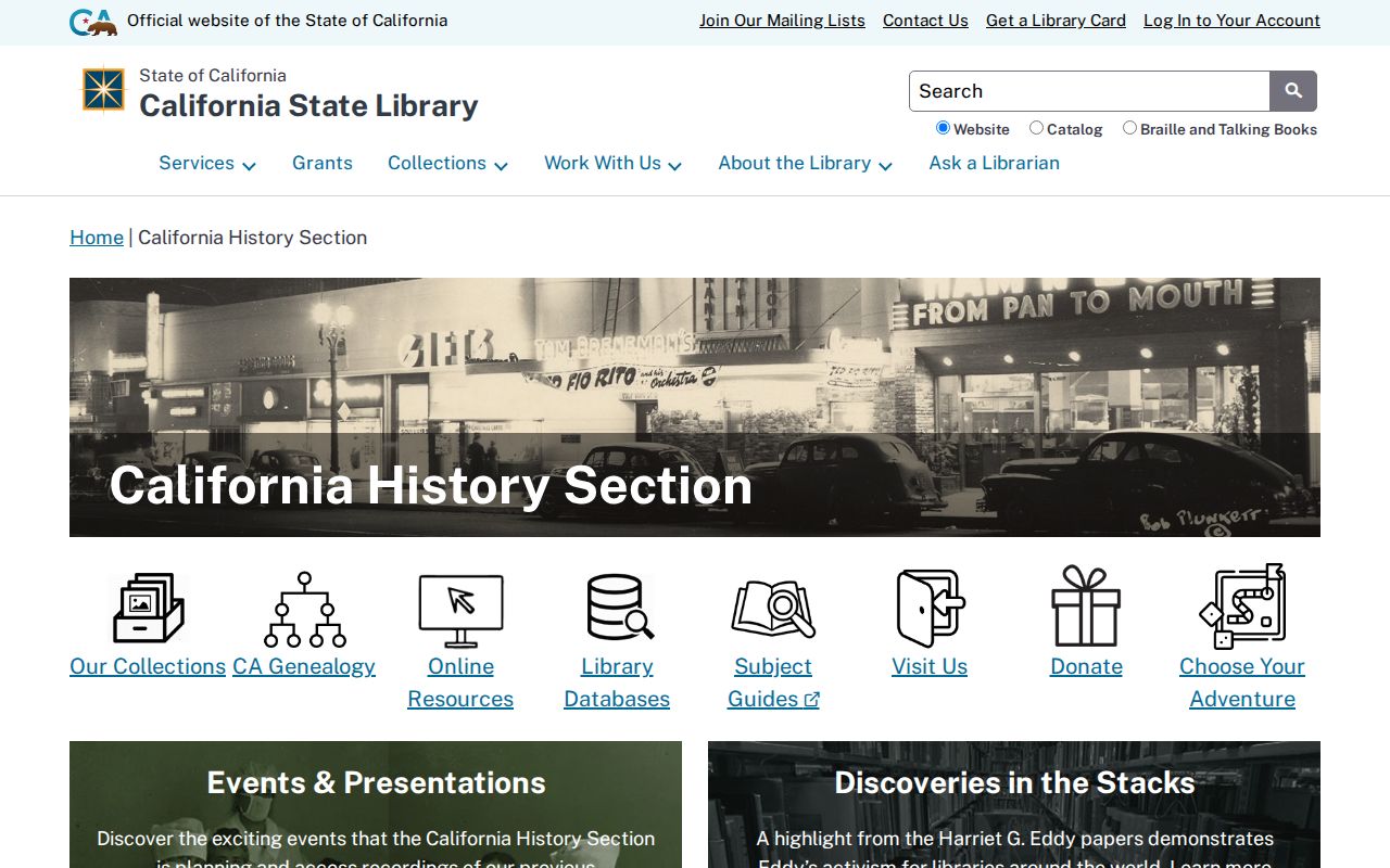 Manteca city directory California State Library history collection